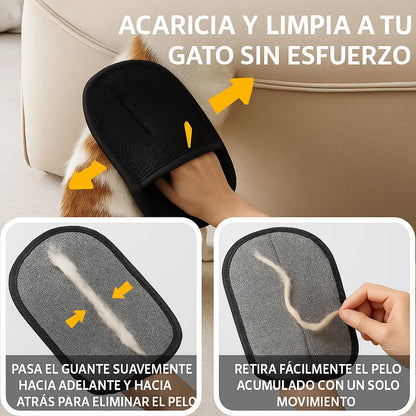 Sacá Pelusas de tus MASCOTAS con el GUANTE saca pelusas