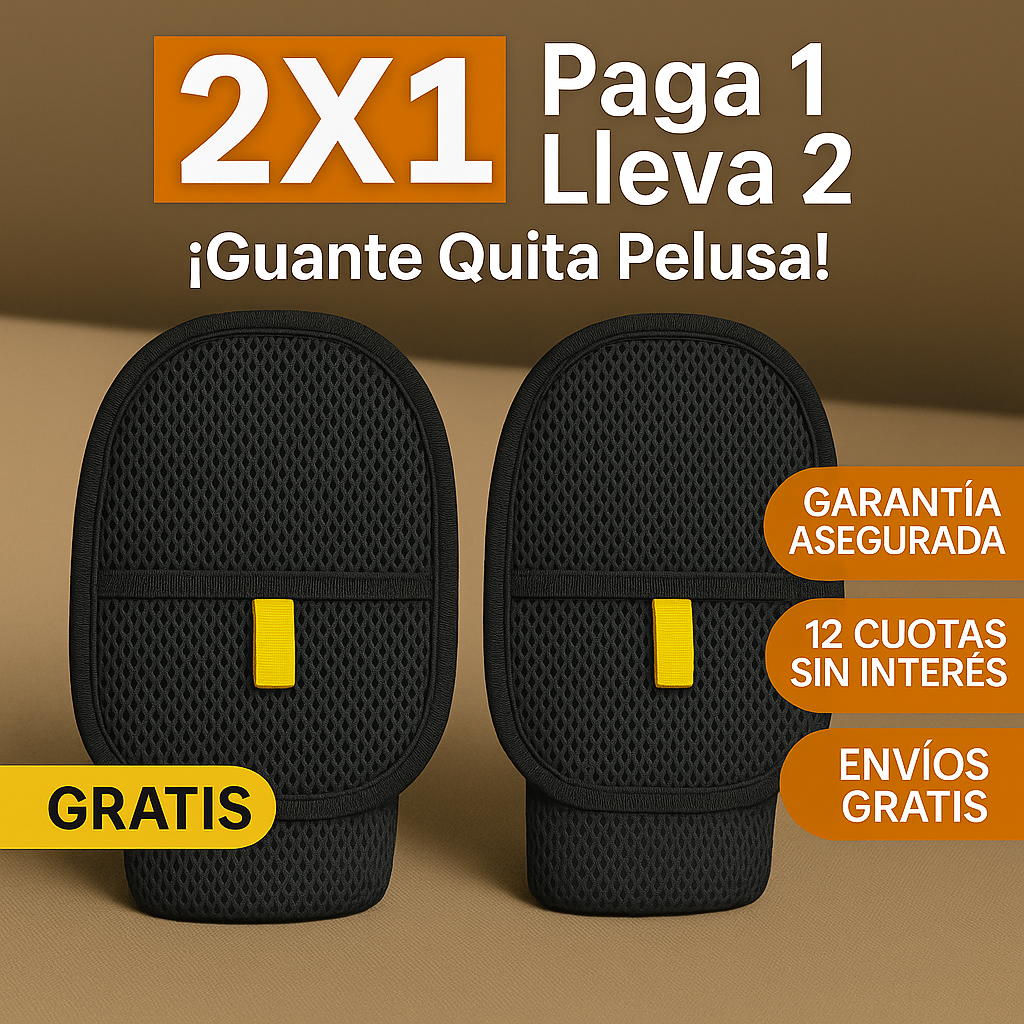 Sacá Pelusas de tus MASCOTAS con el GUANTE saca pelusas